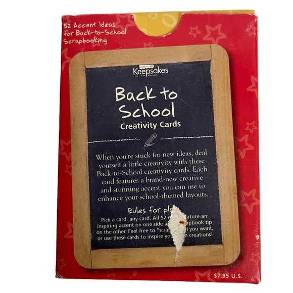 Keepsakes Back to School Creativity Cards - Picture 2 of 8